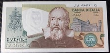 2000 Lire 1976 Galileo  FDS