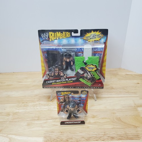 Wwe rumblers casket match - wwe,