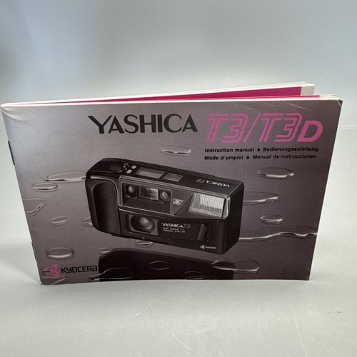Yashica t3d istruzioni - yashica,
