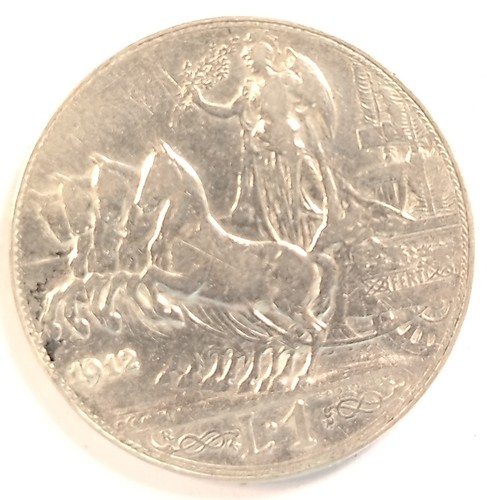 Regno italia 1 lira - regno, d'italia