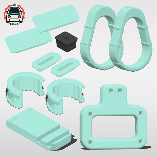 Kit accessories for fiat - kit,