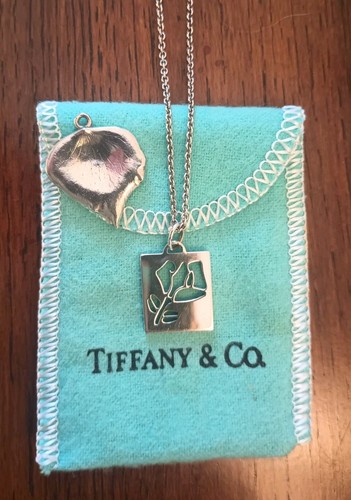 Collana tiffany co - collana, argento