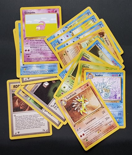 Pokémon carte set fossil - pokémon, "set