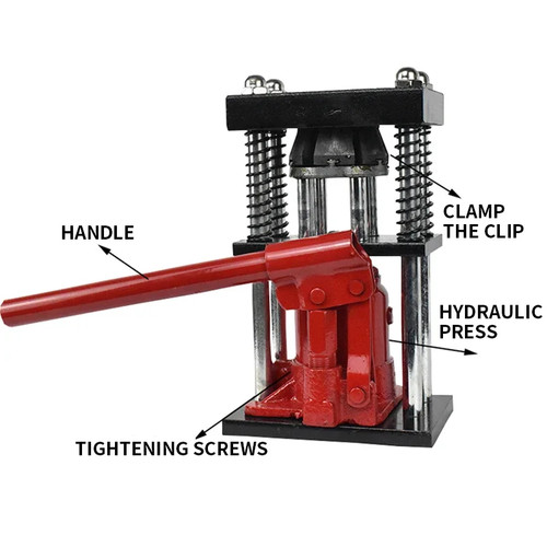 Pressa tubo spruzzatore