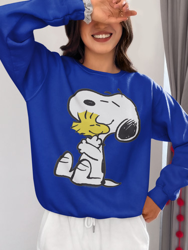 Felpa ufficiale peanuts - peanuts, snoopy