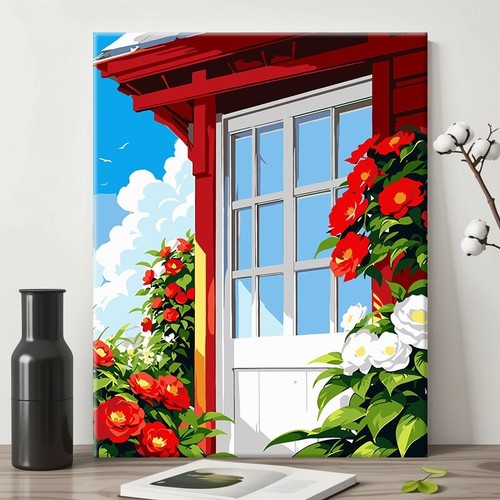 Pittura olio rilievo - olio, in