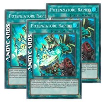 3x POTENZIATORE RAPIDO • (Quick Booster) • Super R • DASA IT057 • 1Ed • YUGIOH!