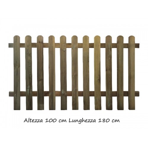 Steccato bordura aiuola 180 - steccato, cm