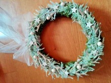 Ghirlanda invernale. Fuori porta o vetrina diametro 30 cm