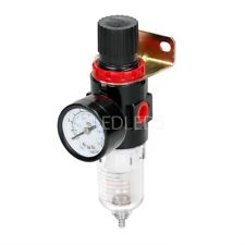 Filtro riduttore manometro attacco 1/4" regolatore per compressore pressione