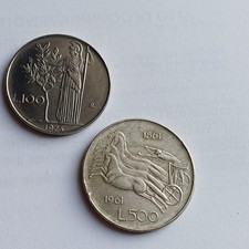 Italia 500 Lire Argento 1961