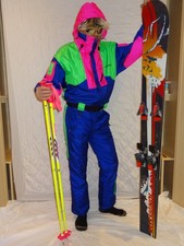 NEVICA SURVIVAL BLU RETRO TUTA