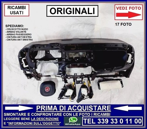 Kit airbag volante cruscotto - volante,