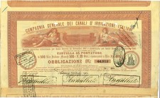 500 Lire OBBLIGAZIONE 1892