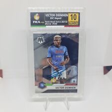 Victor Osimhen Panini Mosaic Serie A Autograph Auto  Graded Fica.fun