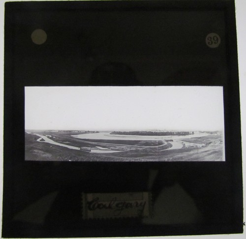 Magic lantern slide canadian - magic,