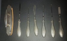 Set manicure antico argento