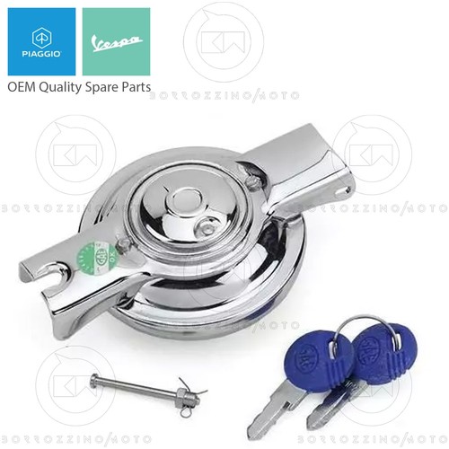 Tappo cromato serbatoio - tappo,