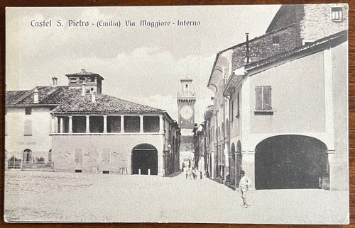 Cartolina epoca castel san - cartolina, epoca-castel