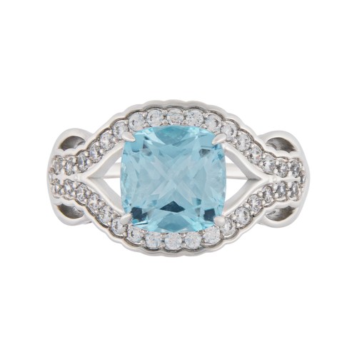 Anello dichiarazione topazio