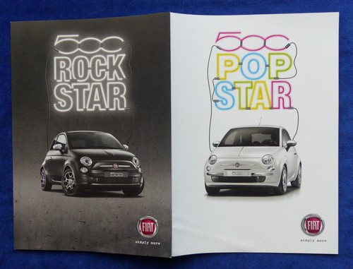 Fiat 500 rock star - rock, pop