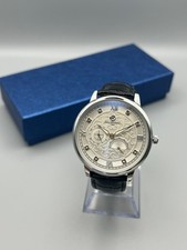 Orologio automatico uomo 24 ore piccoli secondi numeri romani brillanti WR30mt