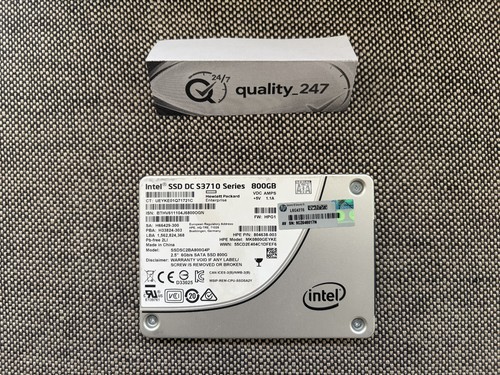 Intel s3710 series 800 gb - intel,