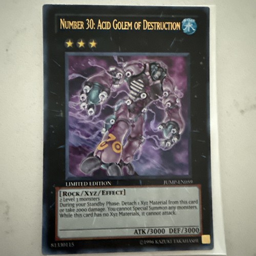 Numero 30 golem - yu-gi-oh!, 30: