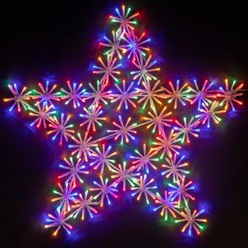 Sagoma natalizia luci led - luci,