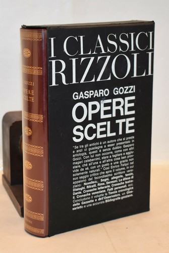 Classici rizzoli gasparo - rizzoli, gozzi