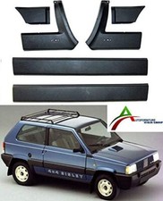 KIT 6 PEZZI MODANATURE PARACOLPI FASCE PROTETTIVE LATERALI PER PANDA 4x4 86>03