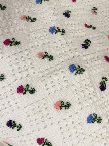 Bellissima coperta bianca - , per