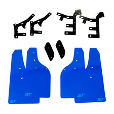 Ford Fiesta Mk7 7.5 ST Parafanghi Blu Con Logo ST Blu 4mm PVC Paraurti Rally
