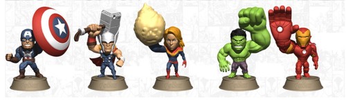 Collezione personaggi marvel - collezione,