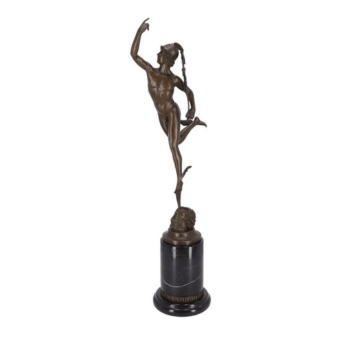 Statua bronzo con base in - statua,
