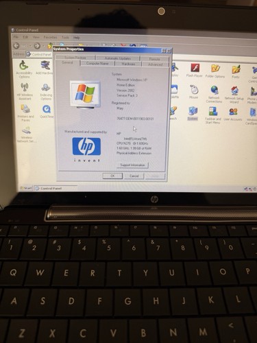 Notebook hp mini 1000 - notebook,