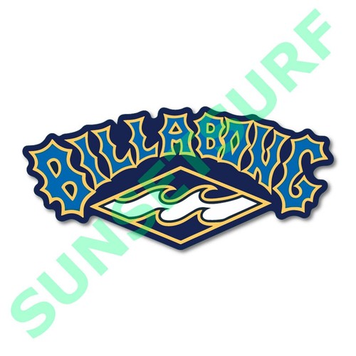 Adesivo surf blu logo - , metallo