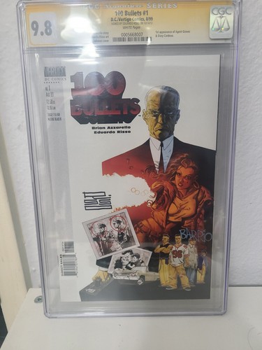 100 bullets cgc 9 - 100, 9.8