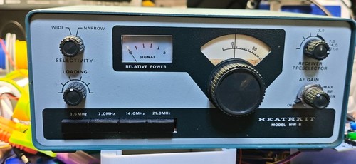 Heathkit transceiver with - heathkit,