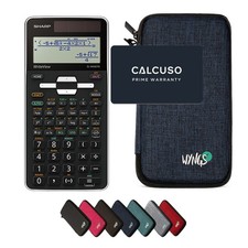 Sharp EL-W550TG incl. custodia protettiva WYNGS blu - scientifico