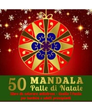 50 Mandala Palle di Natale -