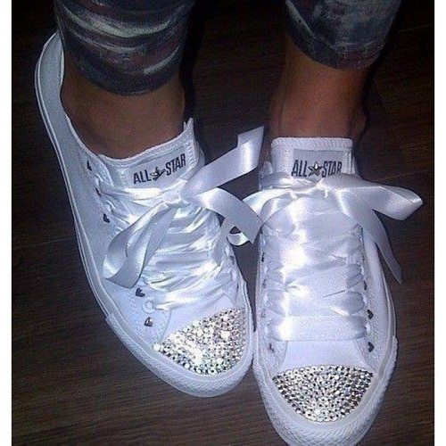 Converse bianche monochrome - converse,