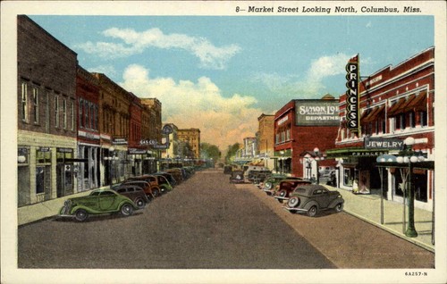 Columbus mississippi scena - columbus,