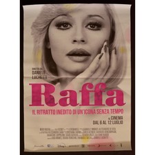 manifesto RAFFA raffaella carrà daniele luchetti ritratto icona senza tempo A143