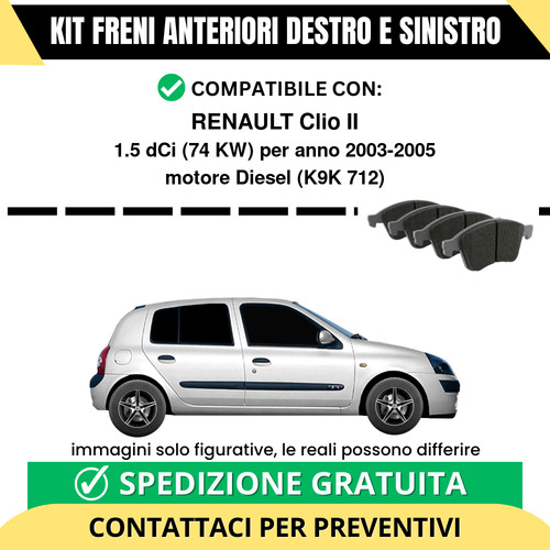 Pastiglie freno anteriori - freno,