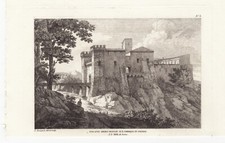 ANTICA CASA DI POUSSIN  A ROMA