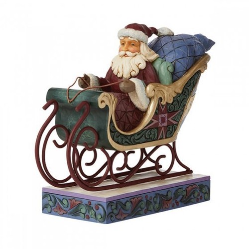 Babbo natale slitta - natale,