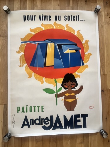 Affiche originale pâlotte - «,