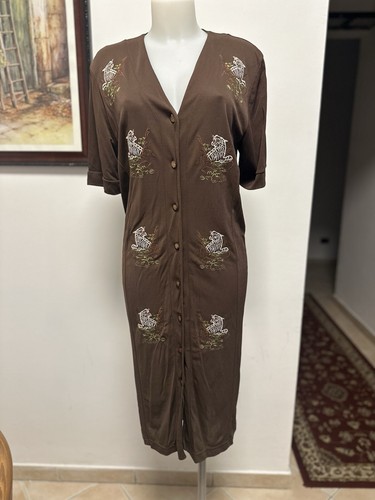 Abito midi donna marrone - midi,