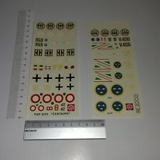 FIAT G 55 CENTAURO E REGGIANE 2000 1/72 DECAL SUPERMODEL